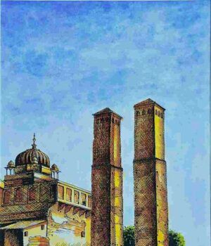 सावन भादों स्तम्भ, ओरछा (म. प्र.)